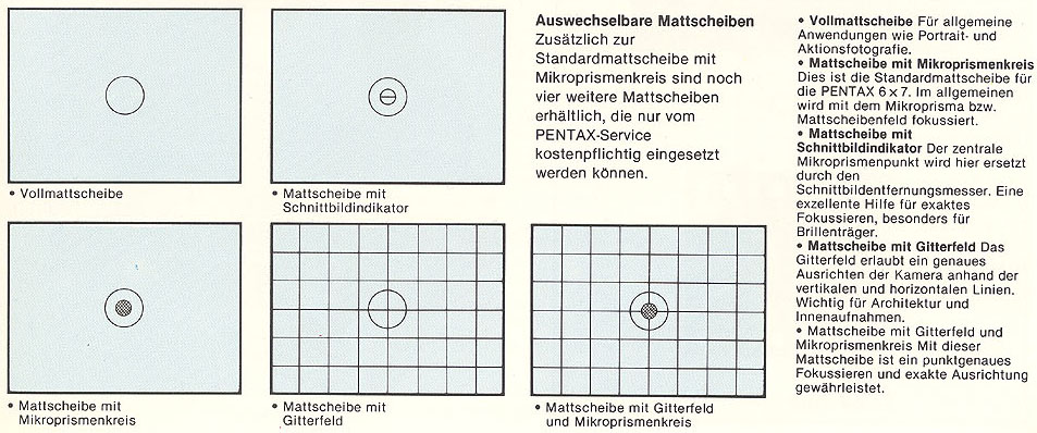 thumbnail image 2 of ETone Bright Focusing Screen Split Image Manual Focus For Pentax 645N AF 6x4.5 Camera 2 of 4